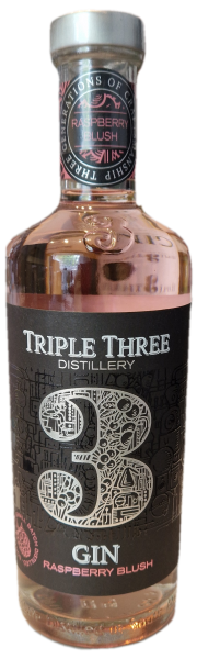 Raspberry Blush GIN 43% Vol, Triple 3 Distillery, Südafrika