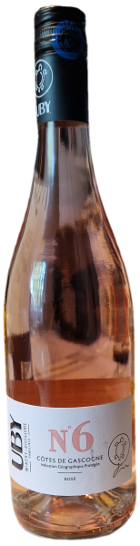 UBY N°6 Rosé IGP 11% Vol., Winery UBY, Cotes des Gascogne, Frankreich